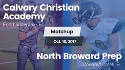 Matchup: Calvary Christian vs. North Broward Prep  2017