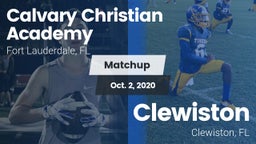 Matchup: Calvary Christian vs. Clewiston  2020