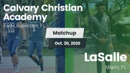 Matchup: Calvary Christian vs. LaSalle  2020