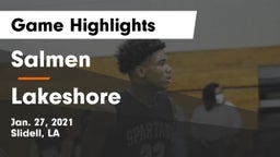 Salmen  vs Lakeshore  Game Highlights - Jan. 27, 2021