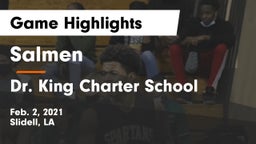 Salmen  vs Dr. King Charter School Game Highlights - Feb. 2, 2021