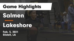 Salmen  vs Lakeshore  Game Highlights - Feb. 5, 2021