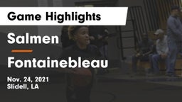 Salmen  vs Fontainebleau  Game Highlights - Nov. 24, 2021