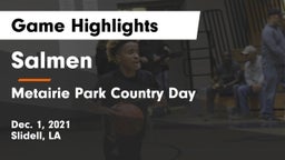 Salmen  vs Metairie Park Country Day  Game Highlights - Dec. 1, 2021