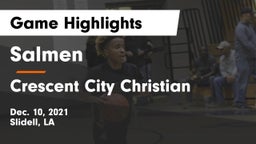 Salmen  vs Crescent City Christian  Game Highlights - Dec. 10, 2021