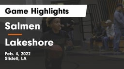 Salmen  vs Lakeshore  Game Highlights - Feb. 4, 2022