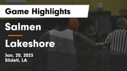 Salmen  vs Lakeshore  Game Highlights - Jan. 20, 2023