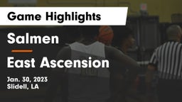 Salmen  vs East Ascension  Game Highlights - Jan. 30, 2023