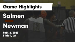 Salmen  vs Newman  Game Highlights - Feb. 2, 2023