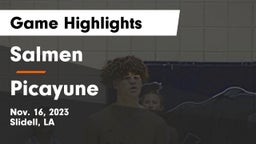 Salmen  vs Picayune  Game Highlights - Nov. 16, 2023