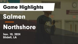 Salmen  vs Northshore  Game Highlights - Jan. 10, 2024