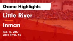 Little River  vs Inman  Game Highlights - Feb 17, 2017