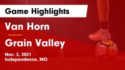 Van Horn  vs Grain Valley Game Highlights - Nov. 2, 2021