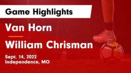 Van Horn  vs William Chrisman  Game Highlights - Sept. 14, 2022