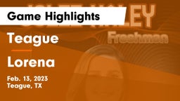 Teague  vs Lorena  Game Highlights - Feb. 13, 2023