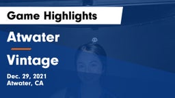 Atwater  vs Vintage  Game Highlights - Dec. 29, 2021