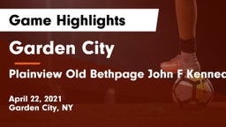 Garden City  vs Plainview Old Bethpage John F Kennedy  Game Highlights - April 22, 2021