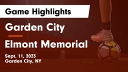Garden City  vs Elmont Memorial  Game Highlights - Sept. 11, 2023