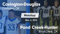 Matchup: Covington-Douglas vs. Pond Creek-Hunter  2016