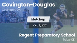 Matchup: Covington-Douglas vs. Regent Preparatory School  2017