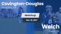 Matchup: Covington-Douglas vs. Welch  2017