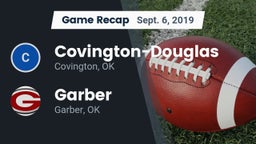 Recap: Covington-Douglas  vs. Garber  2019