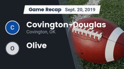 Recap: Covington-Douglas  vs. Olive 2019