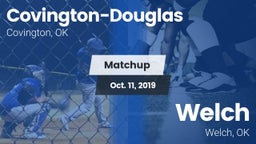 Matchup: Covington-Douglas vs. Welch  2019