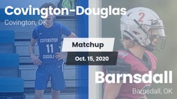 Matchup: Covington-Douglas vs. Barnsdall  2020