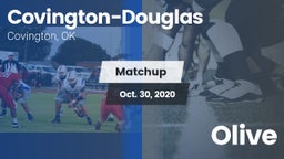 Matchup: Covington-Douglas vs. Olive  2020