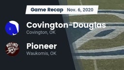 Recap: Covington-Douglas  vs. Pioneer  2020