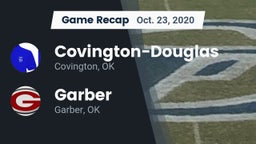 Recap: Covington-Douglas  vs. Garber  2020