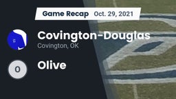 Recap: Covington-Douglas  vs. Olive  2021