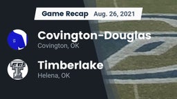 Recap: Covington-Douglas  vs. Timberlake  2021