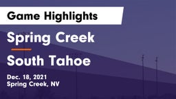 Spring Creek  vs South Tahoe  Game Highlights - Dec. 18, 2021