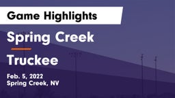 Spring Creek  vs Truckee  Game Highlights - Feb. 5, 2022