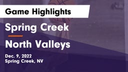 Spring Creek  vs North Valleys  Game Highlights - Dec. 9, 2022