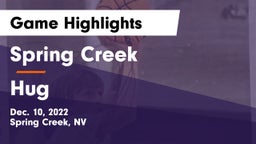 Spring Creek  vs Hug  Game Highlights - Dec. 10, 2022