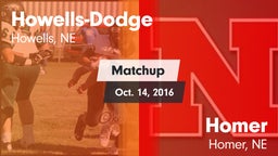 Matchup: Howells-Dodge HS vs. Homer  2016