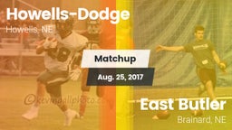 Matchup: Howells-Dodge HS vs. East Butler  2017
