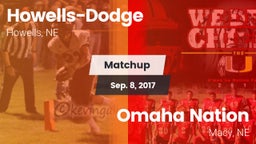 Matchup: Howells-Dodge HS vs. Omaha Nation  2017