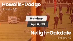 Matchup: Howells-Dodge HS vs. Neligh-Oakdale  2017