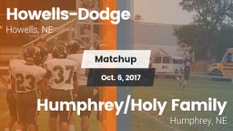 Matchup: Howells-Dodge HS vs. Humphrey/Holy Family  2017