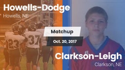 Matchup: Howells-Dodge HS vs. Clarkson-Leigh  2017