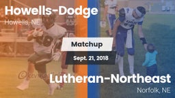 Matchup: Howells-Dodge HS vs. Lutheran-Northeast  2018
