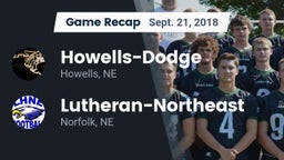 Recap: Howells-Dodge  vs. Lutheran-Northeast  2018