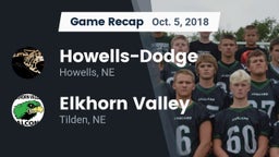 Recap: Howells-Dodge  vs. Elkhorn Valley  2018