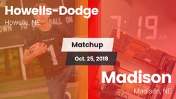 Matchup: Howells-Dodge HS vs. Madison  2019