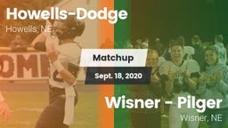 Matchup: Howells-Dodge HS vs. Wisner - Pilger  2020
