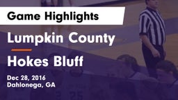 Lumpkin County  vs Hokes Bluff Game Highlights - Dec 28, 2016